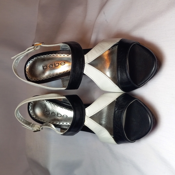 BEBE Leather Sandals - Picture 2 of 4